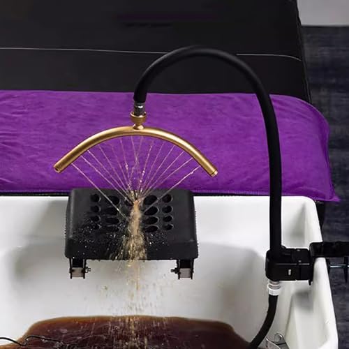 Salon Shampoo Bowl Waterfall Head for Spa Massage & Hair Washing