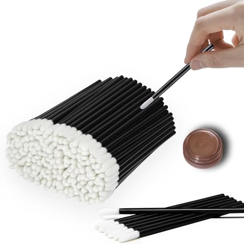 Disposable Lip Applicators 100PCS - Precise Lip Gloss & Lipstick Wand