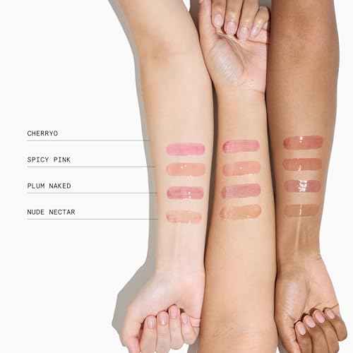 Beauty Pie Wondergloss Collagen Lip Oil + Nude?Nectar 0.13?fl?oz ? Hydrating, Plumping, Non?Sticky Lip Oil Gloss Hybrid with Collagen AC Micro?Vectors & Cherry Hibiscus Oils