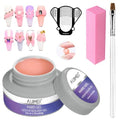 AIJIMEI Nude Builder Hard Gel for Nails 60g - Natural Nail Extension & Strengthening Kit