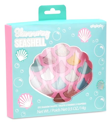 iscream Shimmering Seashell Eyeshadow Palette - 14 Colors