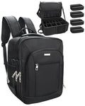 TANTO Professional Makeup Backpack with 4 Bags - Large Travel Case