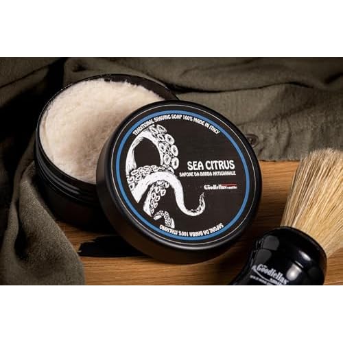 The Goodfellas' smile, Sea Citrus Shave Soap and Aftershave Splash Bundle, Made in Italy