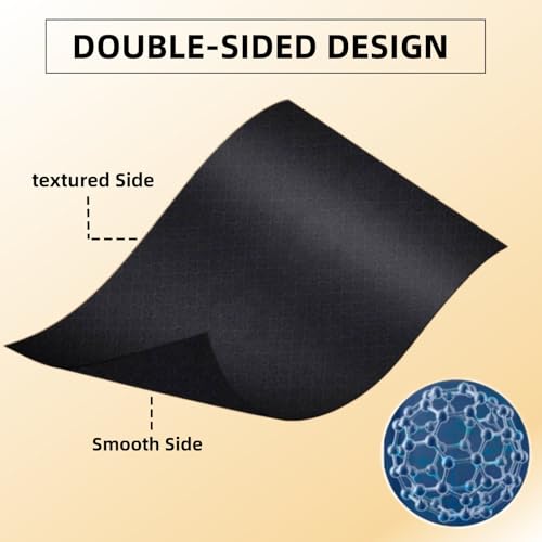 Ditoi Face Towels, Disposable Black Paper Towels, Light Exfoliation for Oily Skin,Facial Towels XL for Makeup Remover & Skincare,10"¡¿12", 50 Count