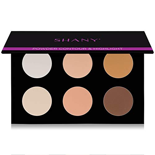 SHANY Powder Contour & Highlighter Palette - 6 Pan