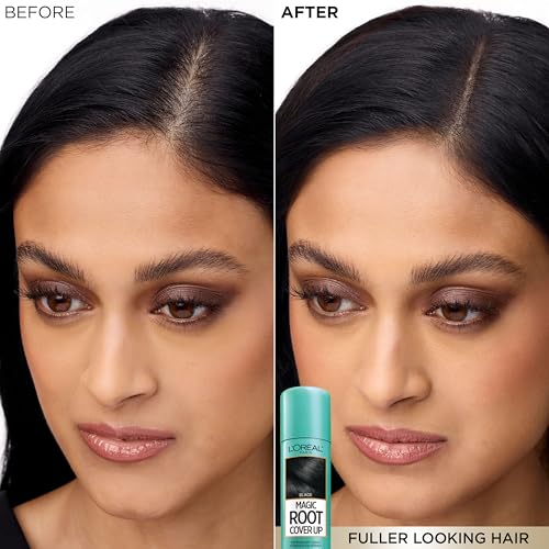 L'Oreal Paris Magic Root Cover Up Concealer Spray for Blondes, Medium Blonde, 2 fl. oz., Ammonia and Peroxide Free, Suitable for Medium Blonde Hair Color