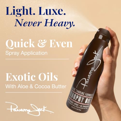 Panama Jack Trophy Suntan Oil 5.5 oz - Deep Tan Formula, No SPF