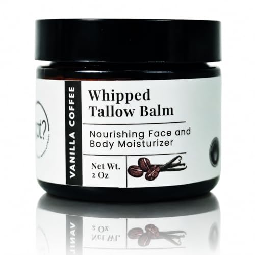 Grass-Fed Beef Whipped Tallow Balm - Vanilla Coffee 2oz