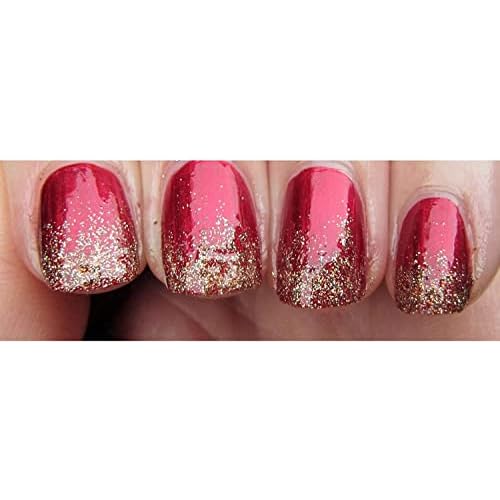 Ultra FINE Glitter for Gel Nail Art Pots Set - NYK1 DUST Powder, Face Paint Makeup, Hair, Nail Polish Craft, Festival Party Colors