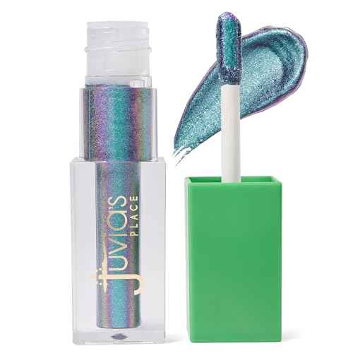Juvia's Place Liquid Eyeshadow Culture 2 Festive - Glitter Liquid, Multichrome, Metallic, Eye Shimmer, Iridescent, Glitter Makeup, Sparkly
