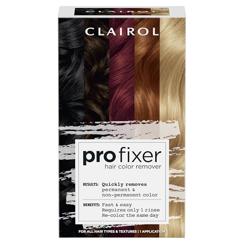 Clairol Pro Fixer Hair Color Remover Kit - 1 Step Color Removal