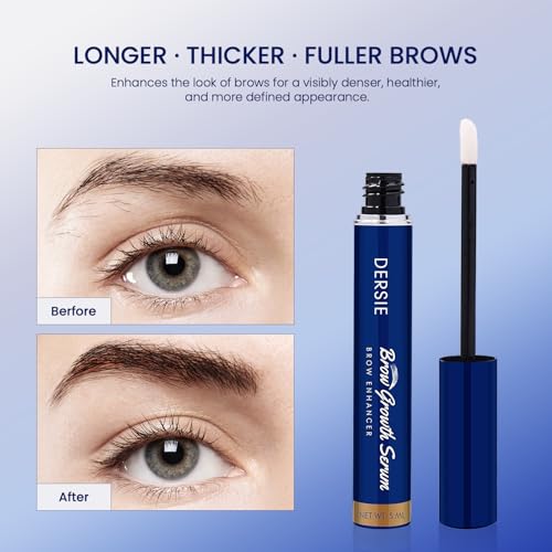 Dersie Eyebrow Growth Serum for Fuller, Thicker Brows