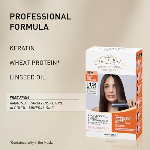 Il Salone Milano Keratin Hair Treatment Kit - Smoothing & Straightening