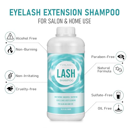 600ml Lash Extension Shampoo - Professional Cleanser