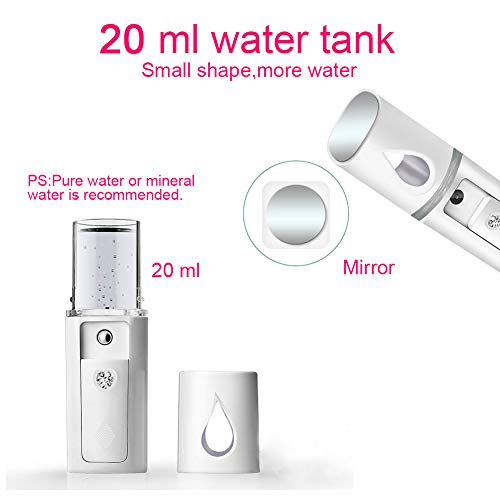 Nano Facial Mist Sprayer - USB Rechargeable Beauty Device