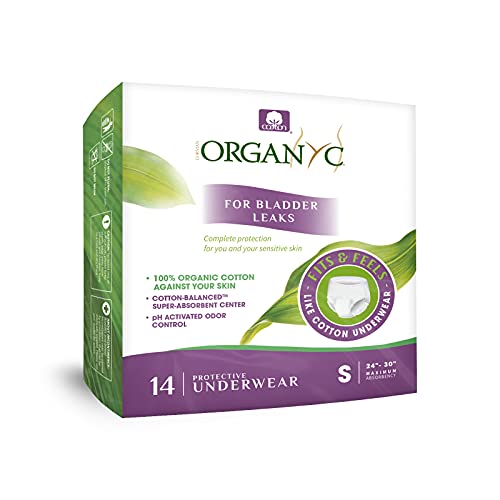 Organyc Bladder Control Underwear Women Small 14ct