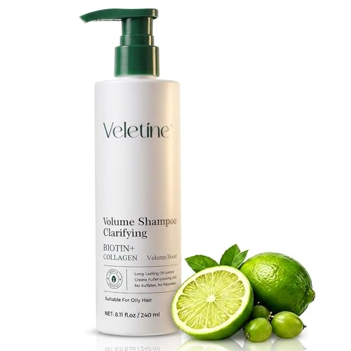 Veletine Volumizing Shampoo for Fine & Oily Hair - 240ml