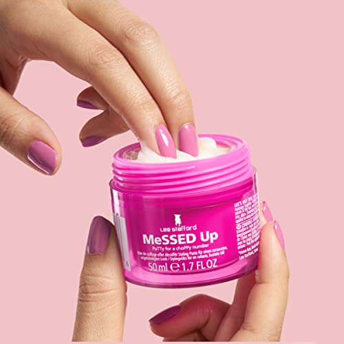 Lee Stafford Messed Up Hair Putty 50ml | Texturizing Styling Paste