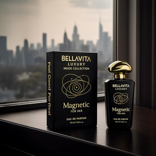 Bellavita Luxury Magnetic Women's Eau de Parfum 100ml - Floral-Gourmand, Long Lasting