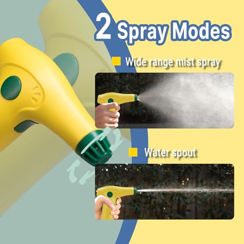 Electric 1L Plant Watering Spray Bottle with 360° Nozzle, Rechargeable Mister