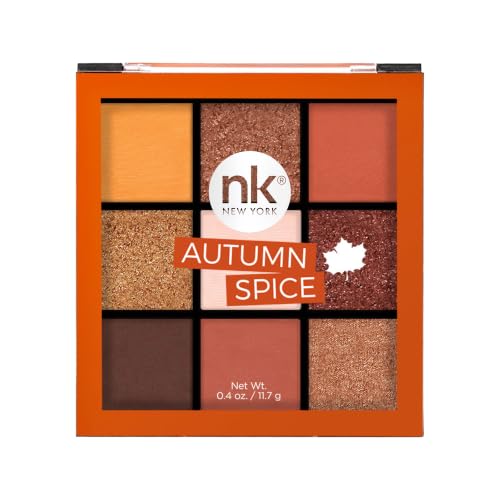 Nicka K New York Nine Color Shadow Palette - Autumn Spice