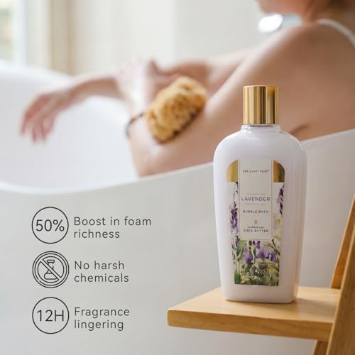 Spa Luxetique Lavender 10-Piece Gift Basket for Women