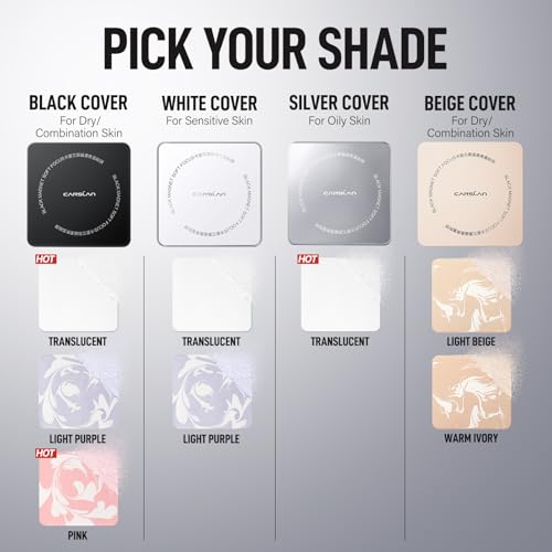 CARSLAN Black Magnet Translucent Setting Powder - Oil Control