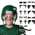 96 Pairs Eye Black Stickers for Sports & Parties