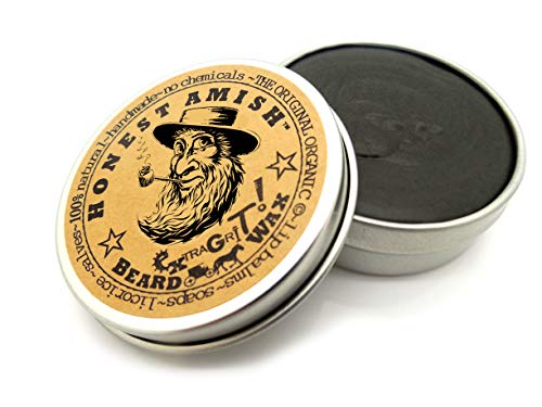 Honest Amish Extra Grit Beard Wax - 2oz Natural