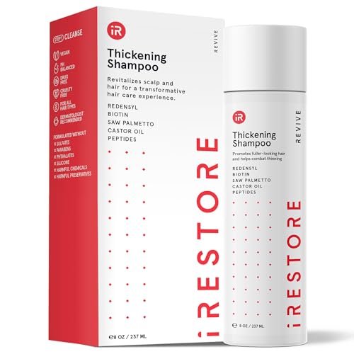 iRestore Biotin Thickening Shampoo for Hair Growth & Volume