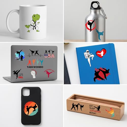 96 Taekwondo Temporary Tattoos for Kids - Martial Arts Party Favors