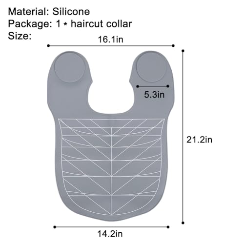 Silicone Hair Cutting Collar – Waterproof Stylist Cape