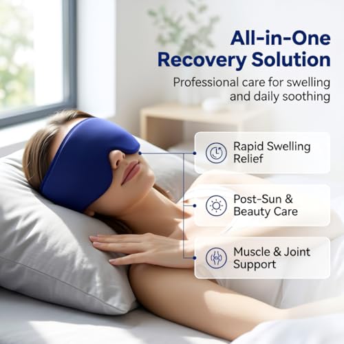 Cooling Gel Eye Mask for Puffy Eyes & Migraines