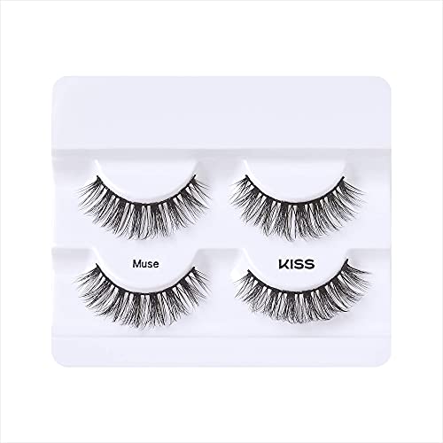 KISS Muse Faux Mink Lashes 14mm - 2 Pair Pack