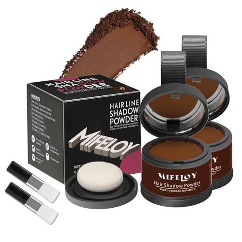 Root Touch Up Hair Powder 2 Pack - Dark Brown