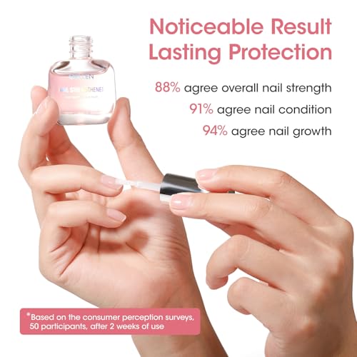 GELLEN 8-in-1 Nail Strengthener & Growth Serum for Damaged Nails