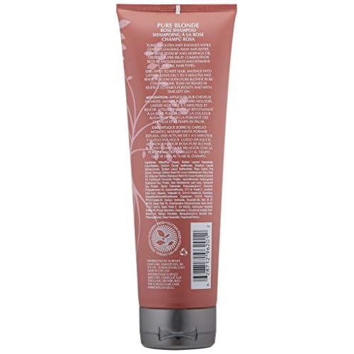 SURFACE Hair Pure Blonde Rose Shampoo ? Sulfate-Free, Paraben-Free Cleansing, Shine, Tone & Enhance - 9oz