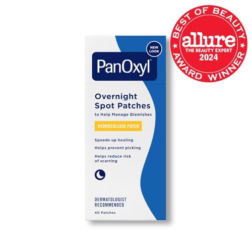 PanOxyl PM Overnight Spot Patches, 40 Count Hydrocolloid