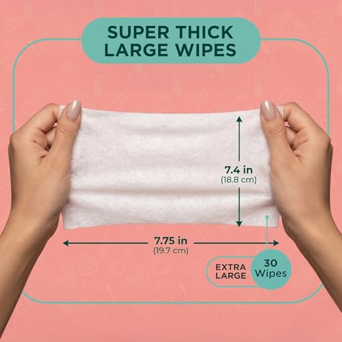 ECO SOUL Plant-Based Makeup Remover Wipes - 60 Count
