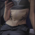 Fake Dragon Sleeve Tattoo Stickers for Women Temporary Long Lasting Temp Dragon Temporary Tattoos for Adults (TS158)