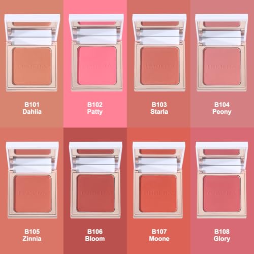 Corlo Matte Blush Powder - Highly Pigmented Buildable Cheek Color