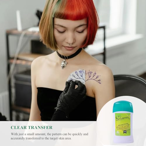 Tattoo Transfer Gel Professional Tattoo Stencil Gel, Tattoo Transfer Cream Soap for Tattoo Transfer Paper Stencil Paper, Tattoo Supplies Accessories
