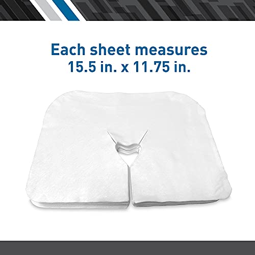 BodyMed Disposable Face Cradle Covers - 100 Sheets