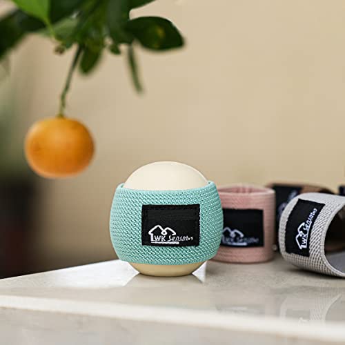 Lip Balm Holder Keychain Sleeve with Elastic Band