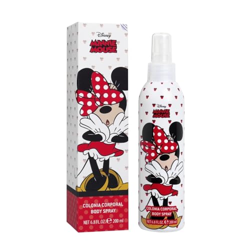 Minnie Mouse Girl's Body Spray 6.8oz by Air Val International - Made in Spain