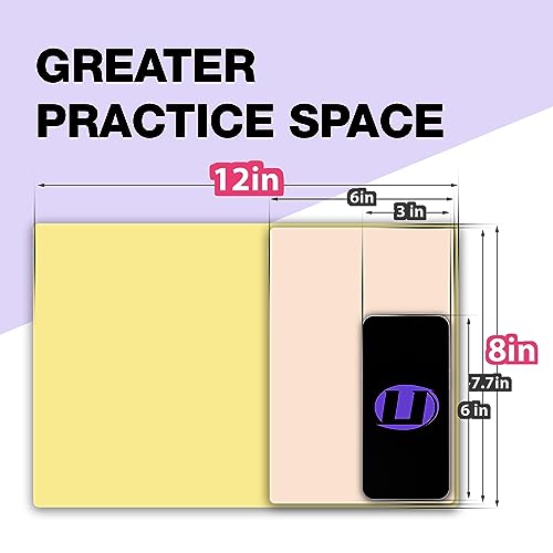 3mm Tattoo Practice Skin Pads - 3 Pack Silicone for Artists