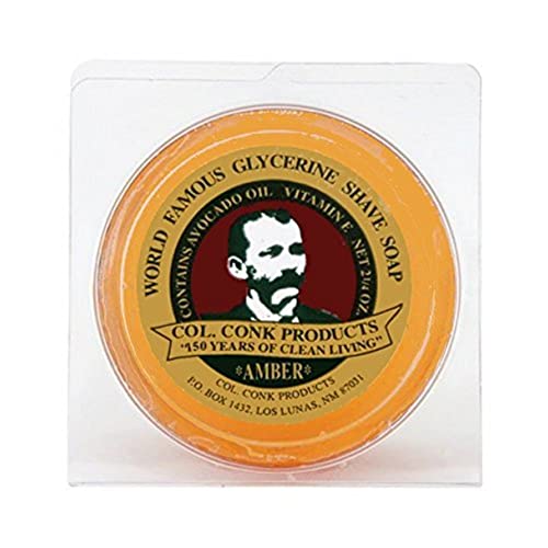 Col. Conk Shave Soap 2.25 Ounces (Variety 4 Pack)