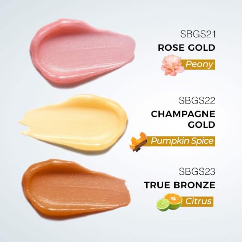 Absolute New York True Bronze Silk Glow Butter Balm Highlighter – Dewy, Multi-Use Skin Glow