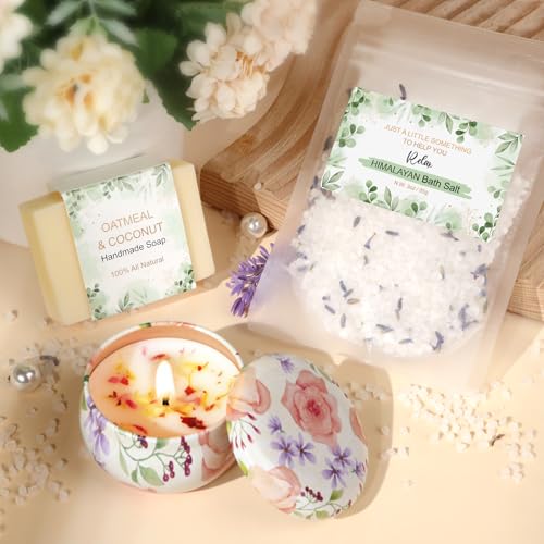 Get Well Soon Gift Baskets for Women, Self Care Gifts for Women Birthday Spa Care Package, Sunflower After Surgery Thinking of You Sympathy Gift Set Inspirational Mothers Day Gifts for Mom Her Wife