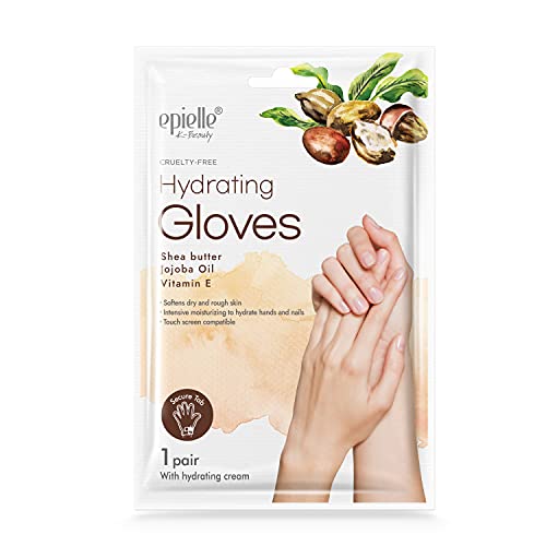 Epielle Assorted Moisturizing Hand Mask Gloves, 5 Pairs for Dry Rough Skin